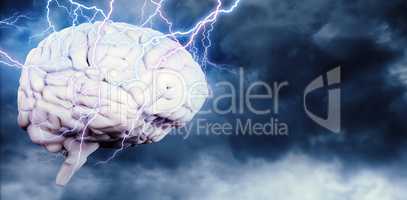 Composite image of lightning bolt