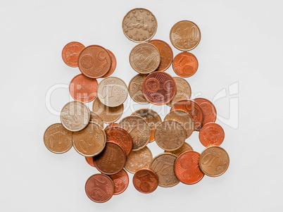 Euro coins