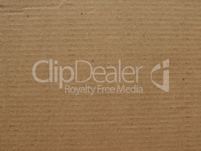 Brown cardboard background