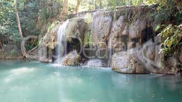 waterfall in erawan national park
