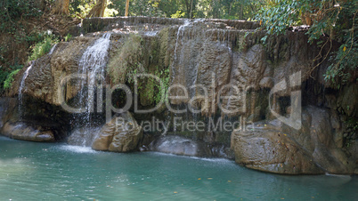 waterfall in erawan national park