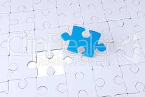 Piece of jigsaw puzzle