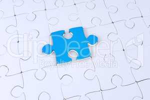 Piece of jigsaw puzzle
