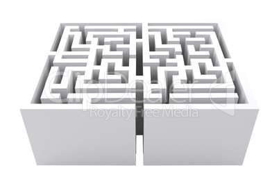 Composite image of maze