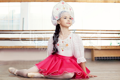 Image of beautiful young Russian ballerina