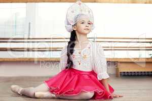 Image of beautiful young Russian ballerina