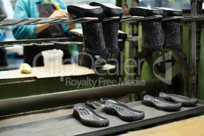 Footwear production - boots and rubber soles