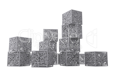 Maze cubes