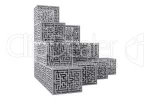 Maze cubes