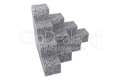 Maze cubes
