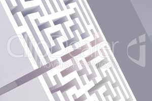 Composite image of maze