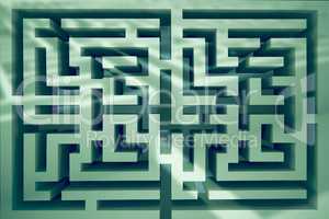 Composite image of maze