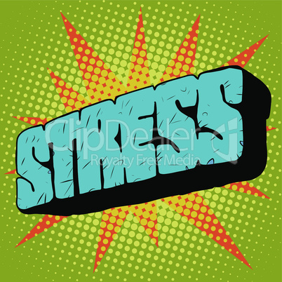 Stone word stress text