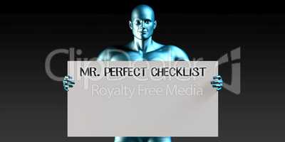 Mister Perfect Checklist