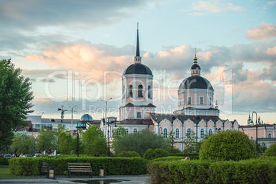 Image of Christian Church in Tomsk. Russia