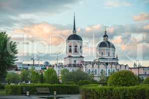 Image of Christian Church in Tomsk. Russia