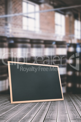 Composite image of chalkboard