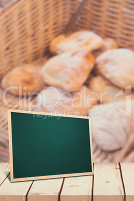 Composite image of chalkboard