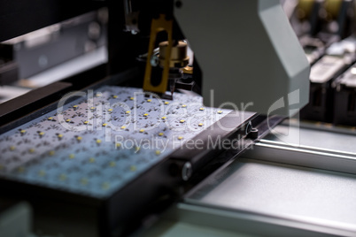 Light-emitting diodes in manufacturing process