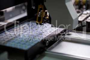 Light-emitting diodes in manufacturing process