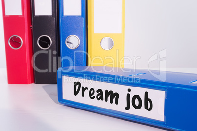 Composite image of dream job