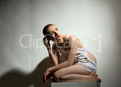 Girl posing as patient of mental hospital