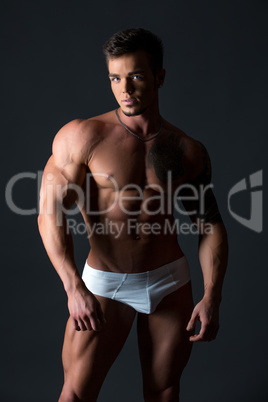 Image of handsome blue-eyed guy with fit body