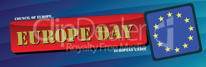 Banner for Europe Day