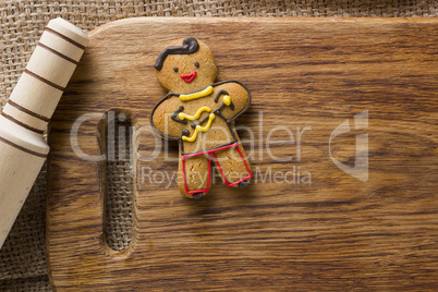 Cookies in the shape of man