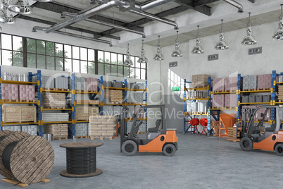 building and construction materials - warehouse