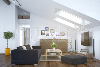 loft - living room