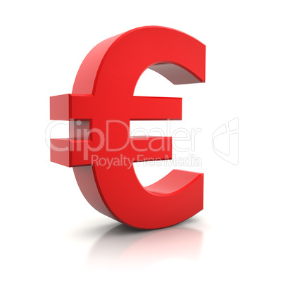3D - Euro Sign