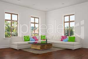 city apartment - living room