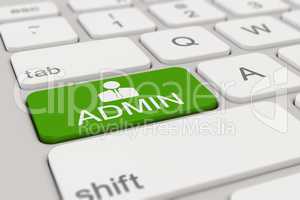 keyboard - admin - green