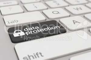 keyboard - data protection - black