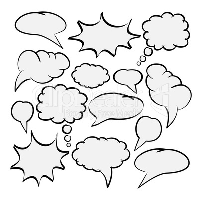 Speech bubbles