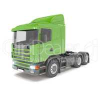 cargo truck - green