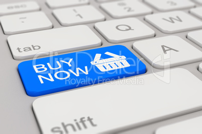 keyboard - buy now - blue