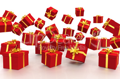 3D - Christmas Gift Boxes