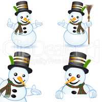 collection of snowmans