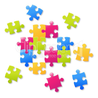 Illustration Of Jigsaw