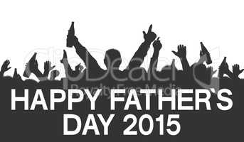 silhouette - happy fathers day 2015