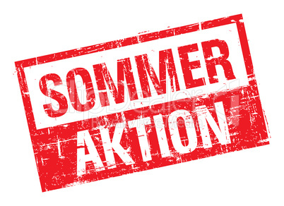 Stamp Of Summer Offer In Red