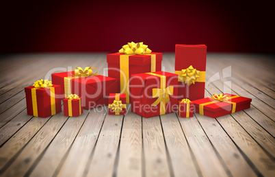 3D - Christmas Gift Boxes