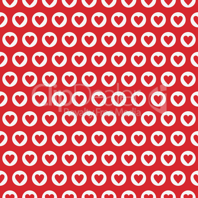 Seamless Texture - Hearts Seamless Texture - Hearts