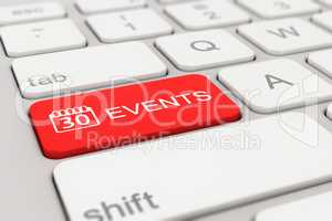 keyboard - events - red