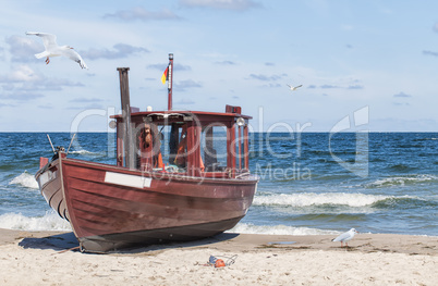 Boat At Shoreline