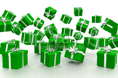 3D - Christmas Gift Boxes