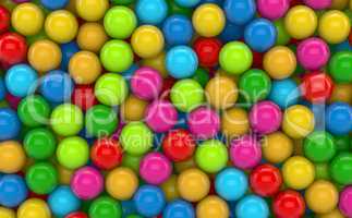 3D - Colored Balls