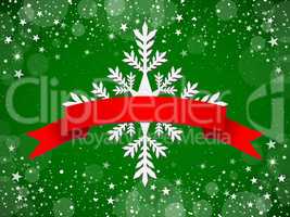 Christmas Greeting Card - Green